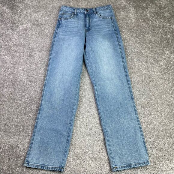BCBGeneration Cigarette Straight Jeans Women’s 26 Blue High Rise Light Wash - Picture 1 of 14